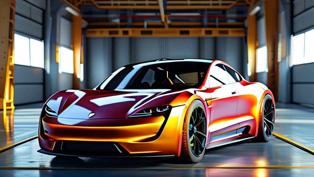 전기차 배터리, 튼튼하지만 취약점도 있어요 (realistic 스타일)