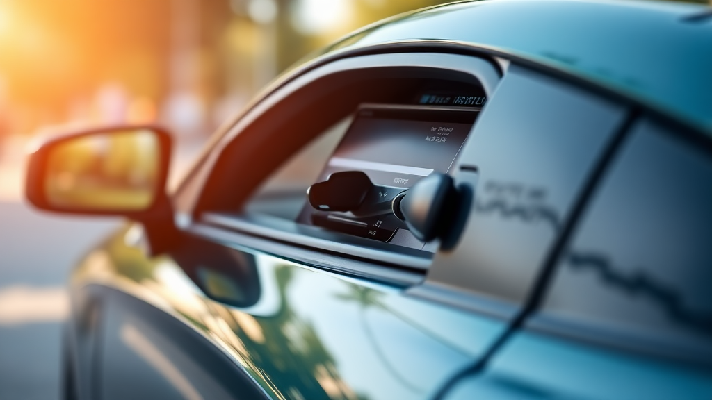 전기차 카드 발급 절차 및 주의사항 (realistic 스타일)