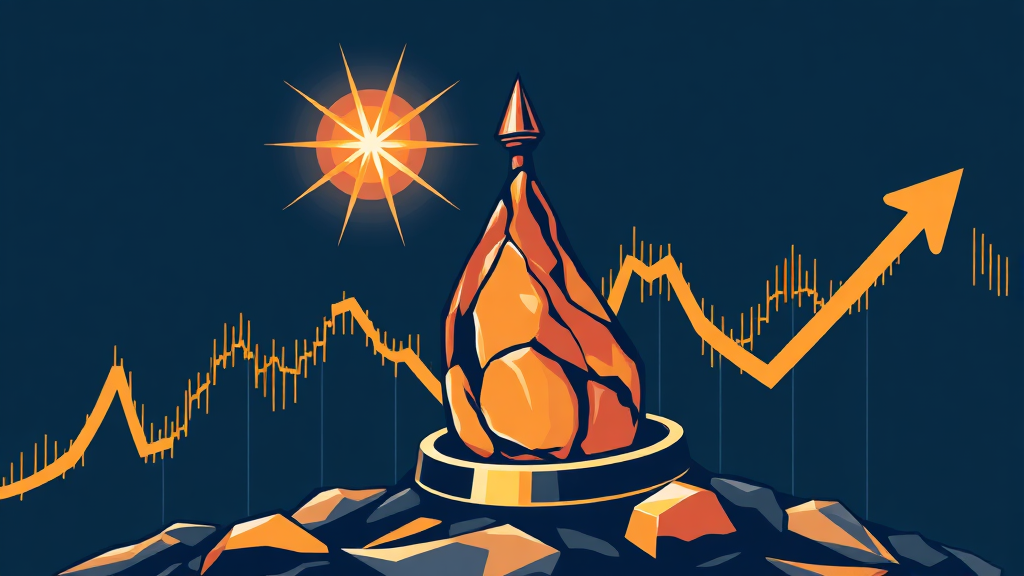 구리 ETF 분석 (illustration 스타일)