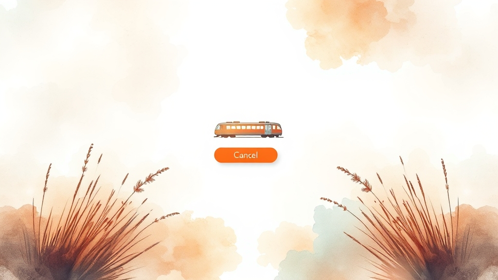 예약 변경/취소, 어렵지 않아요! (watercolor 스타일)