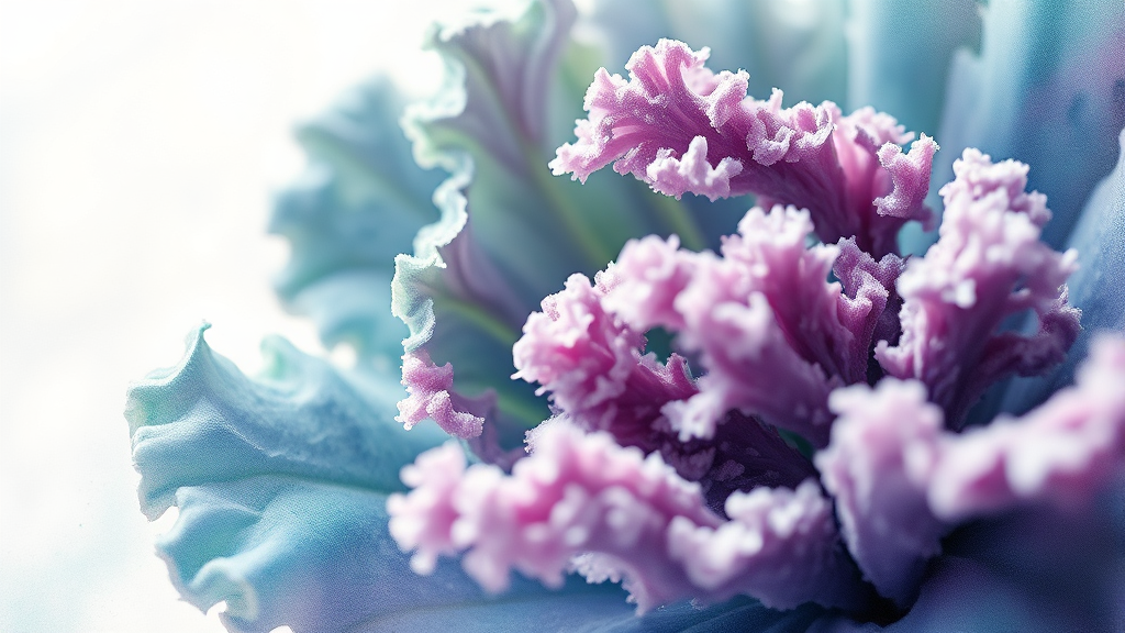 컬리케일, 어떤 효능이? (watercolor 스타일)