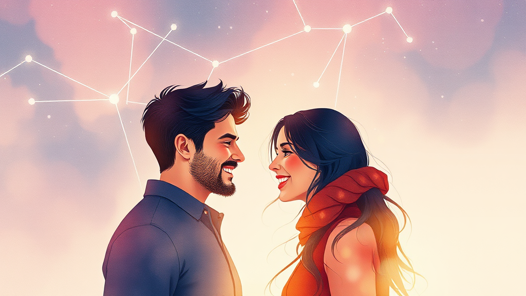 별자리 궁합과 관계 유지 팁 (watercolor 스타일)