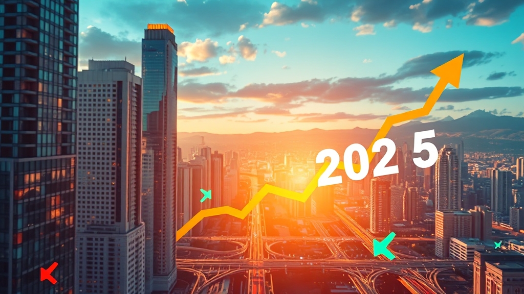 2025년 하반기 경제 전망 (realistic 스타일)