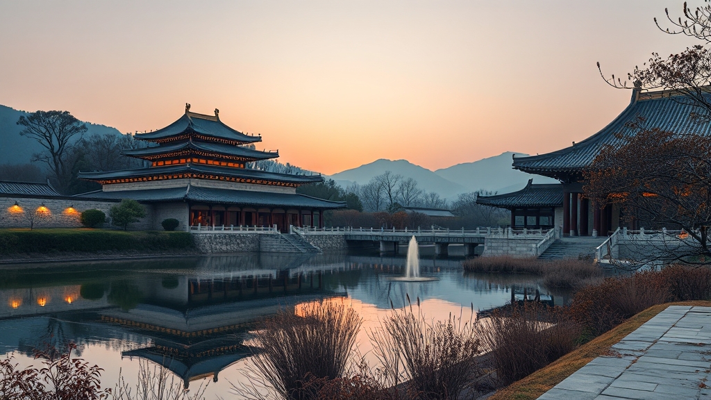 주변 관광 정보 및 추천 코스 (realistic 스타일)