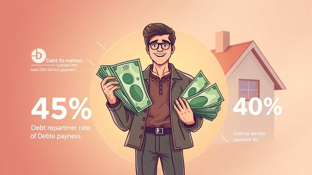 2025년 7월 DSR 3단계 규제 완벽 가이드: 계산기 활용부터 대출 전략 2 DSR, 무엇을 의미할까요? (illustration 스타일)