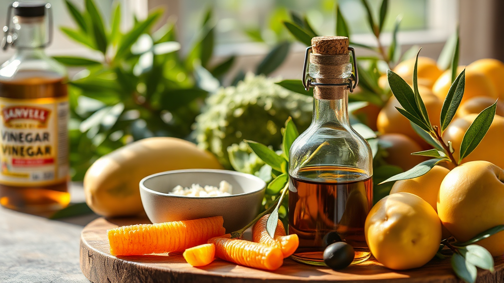 애사비와 함께 섭취하면 좋은 식품 (realistic 스타일)