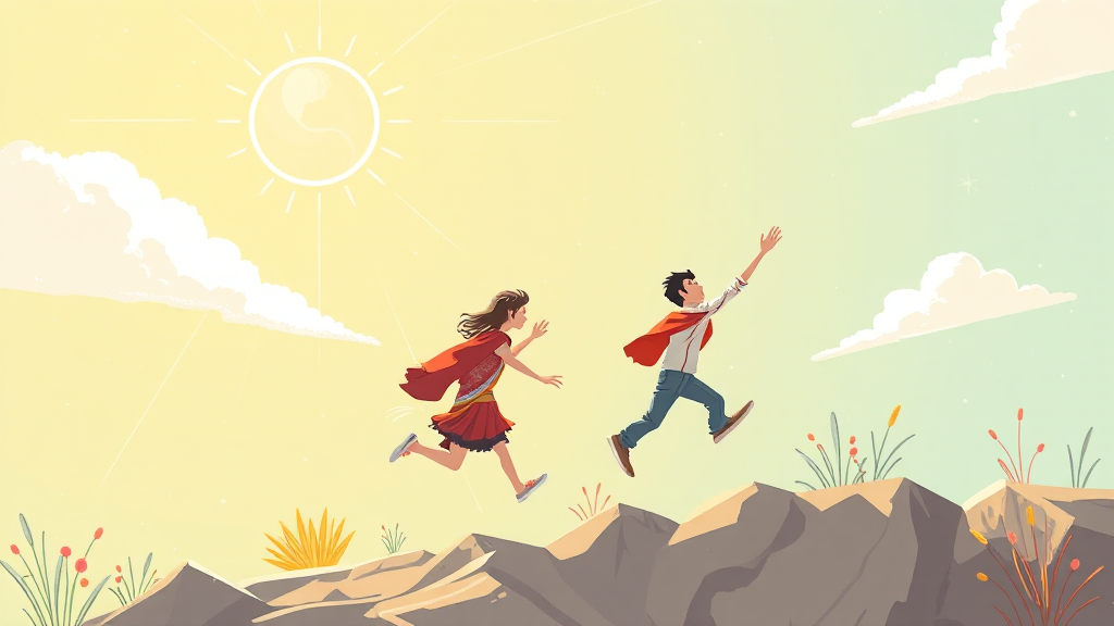 청년층 특례 제도 활용 (illustration 스타일)