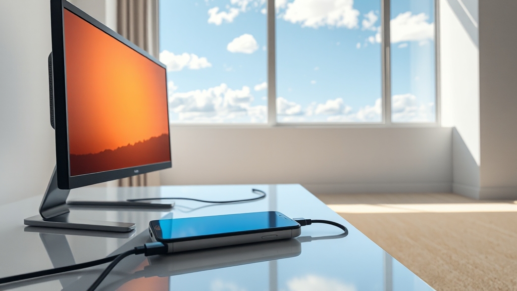 클라우드 서비스로 편리하게 백업 및 공유 (realistic 스타일)