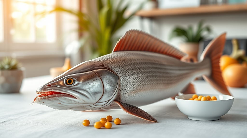 안전 섭취 방법 (realistic 스타일)