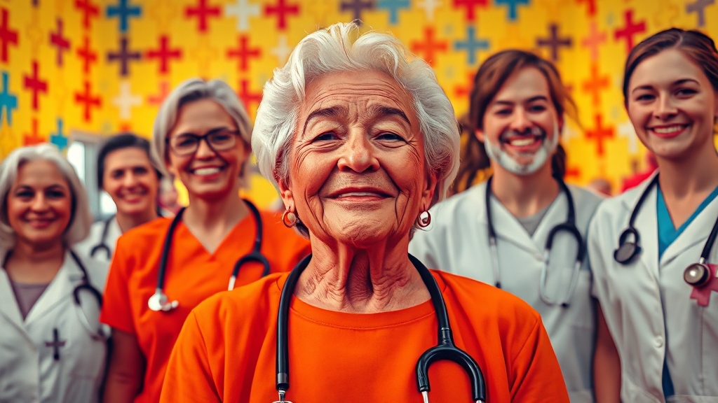 치료비 및 지원금 혜택 (popart 스타일)