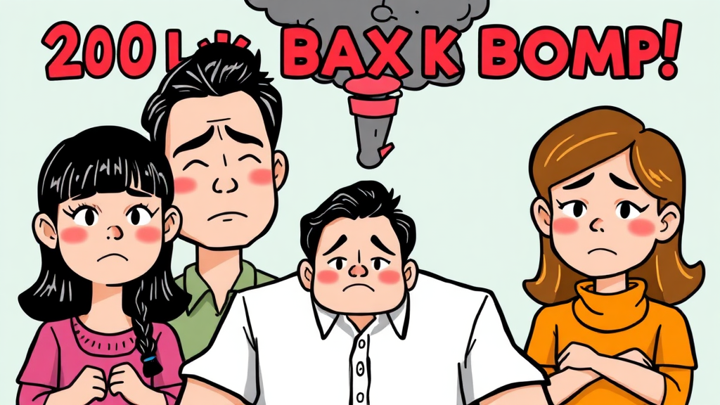 IMA 계좌 세금 및 금융소득종합과세 (cartoon 스타일)