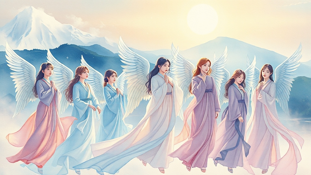 웹툰 원작과의 비교: 트웰브의 매력 (watercolor 스타일)