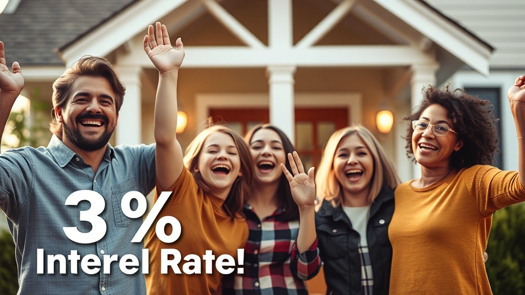 3% 금리 성공 사례 및 전략 (realistic 스타일)