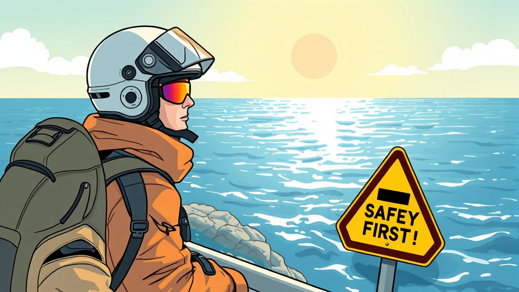 방문 시 유의사항 (illustration 스타일)