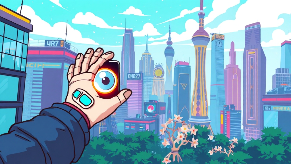 AI 기술 발전과 미래 전망 (cartoon 스타일)