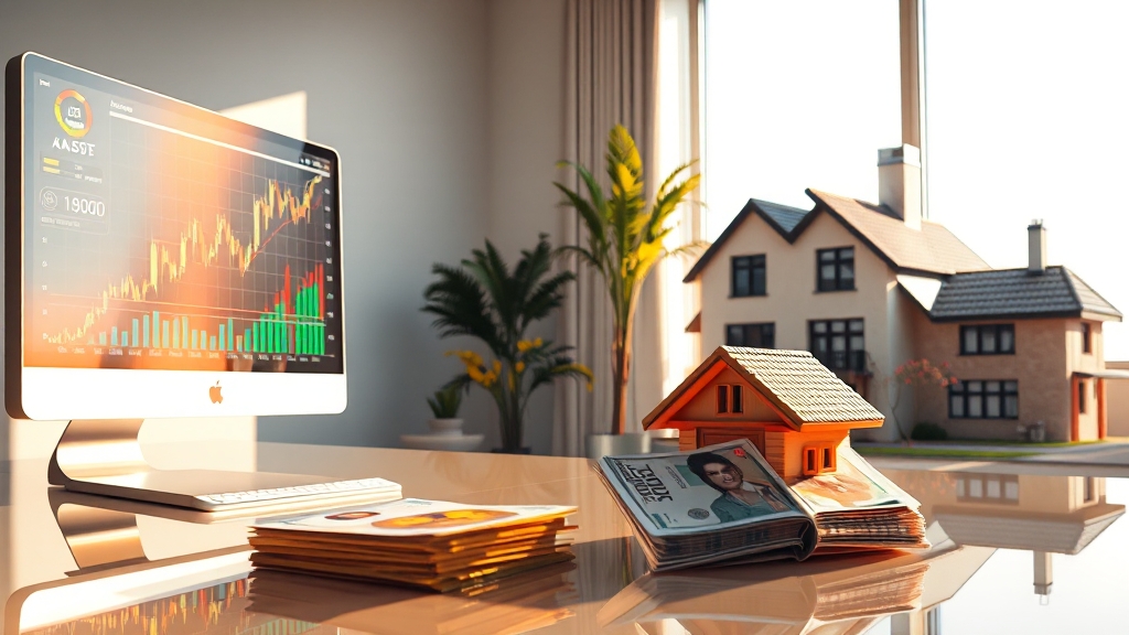 금리 인하의 의미와 기회 (realistic 스타일)