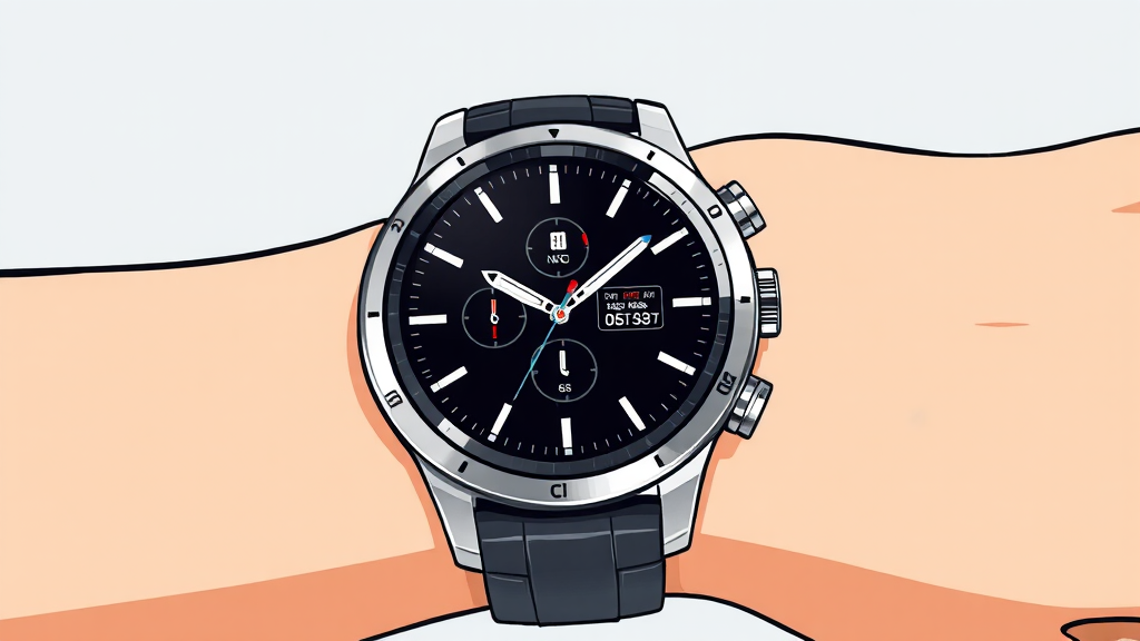 갤럭시 워치7 꿀팁 (cartoon 스타일)