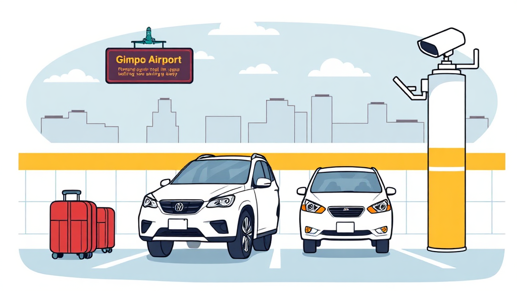 주차대행 서비스, 왜 이용할까? (장점 분석) (illustration 스타일)