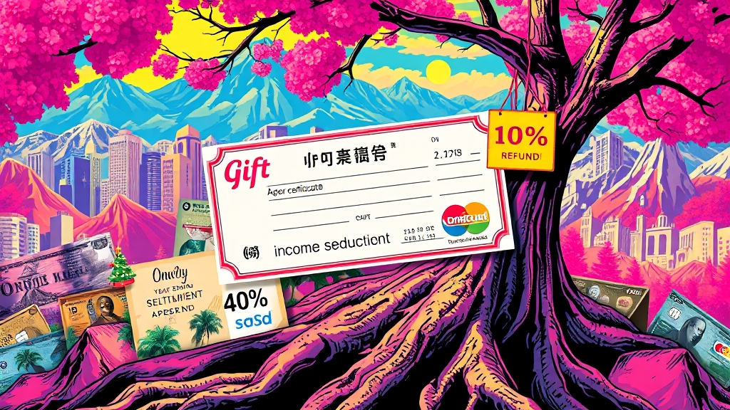 연말정산, 온누리상품권으로 더 받자! (popart 스타일)