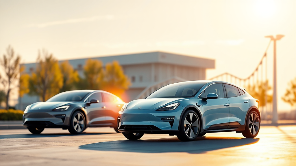 차종별 전기차 보조금 비교 (realistic 스타일)