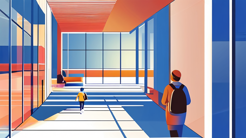 나에게 맞는 중장년 재취업 제도 선택 가이드 (illustration 스타일)