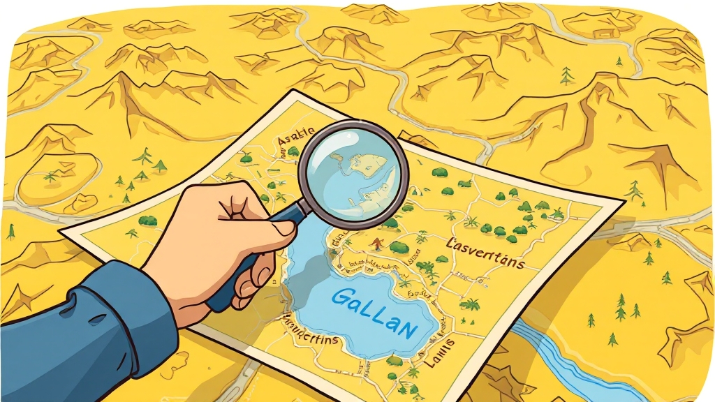 공시지가, 간편하게 조회하는 방법 (cartoon 스타일)