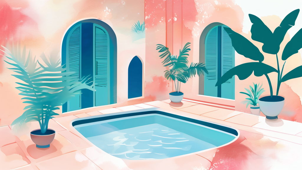 베트남 여행, 항공권 외 추가 준비 사항 및 유류할증료 확인 (watercolor 스타일)