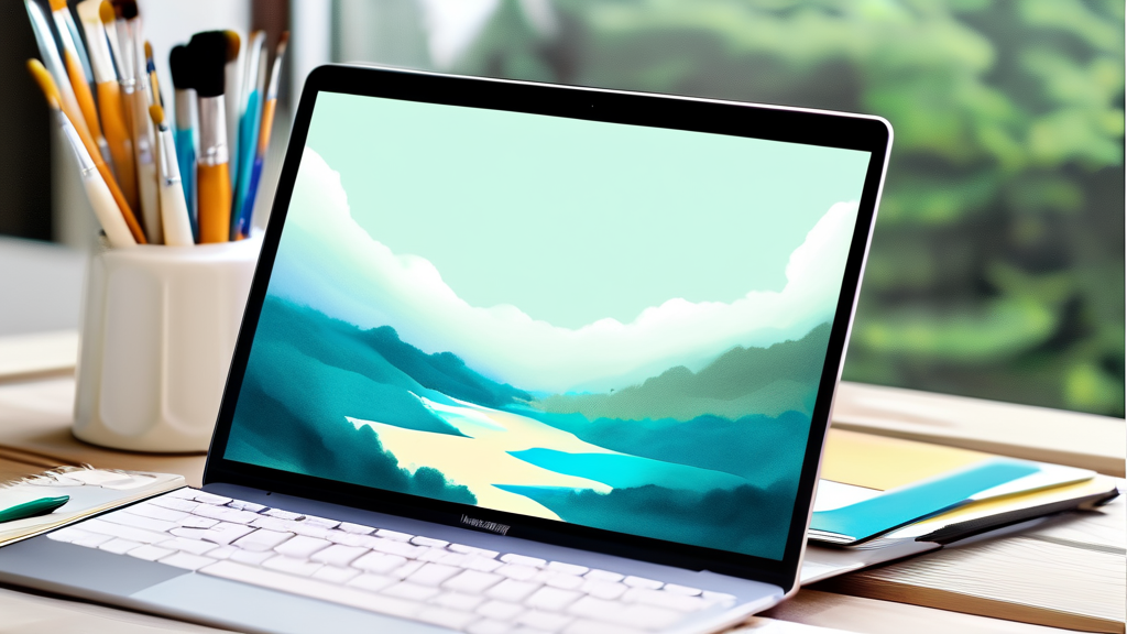 애플 교육 할인 맥북, 놓치면 후회할 기회 (watercolor 스타일)