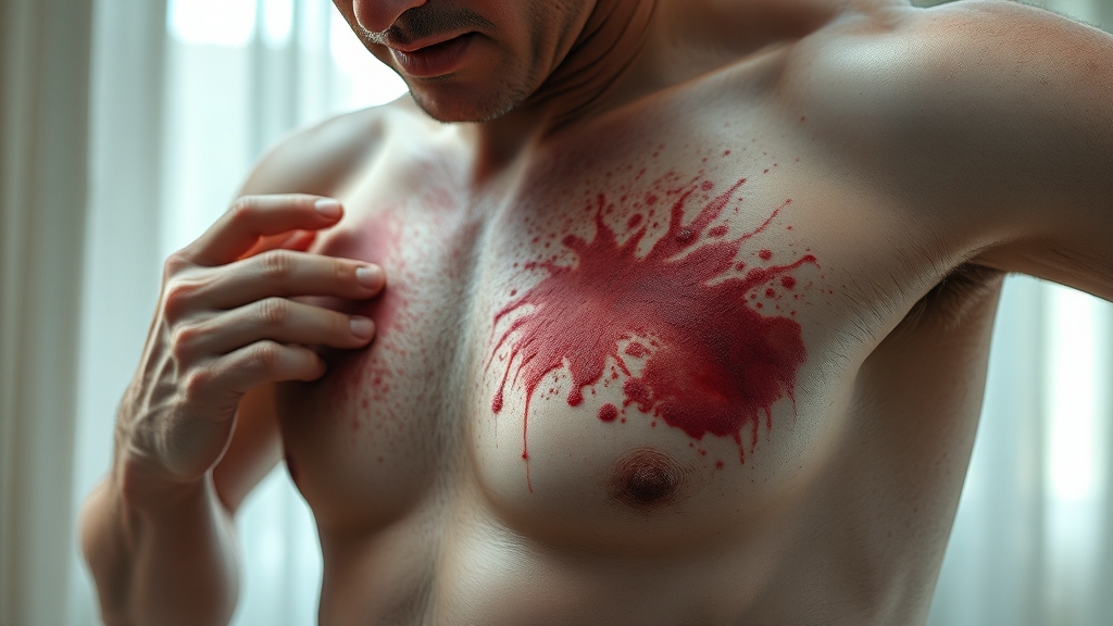 주요 증상 및 특징 (realistic 스타일)