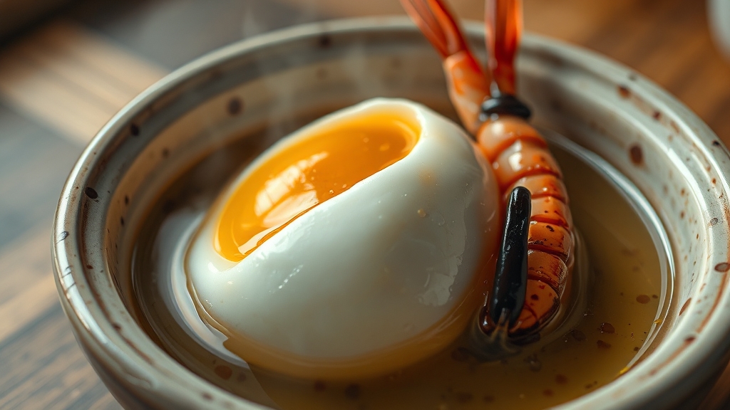 계란찜 풍미 UP! 비법 공개 (realistic 스타일)