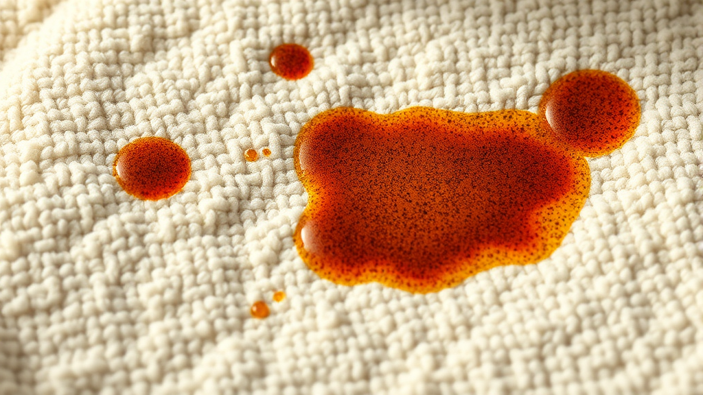 패딩 얼룩 제거 방법 (realistic 스타일)