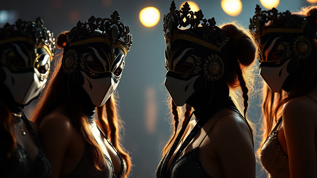 마스크걸즈, 누구인가? (realistic 스타일)