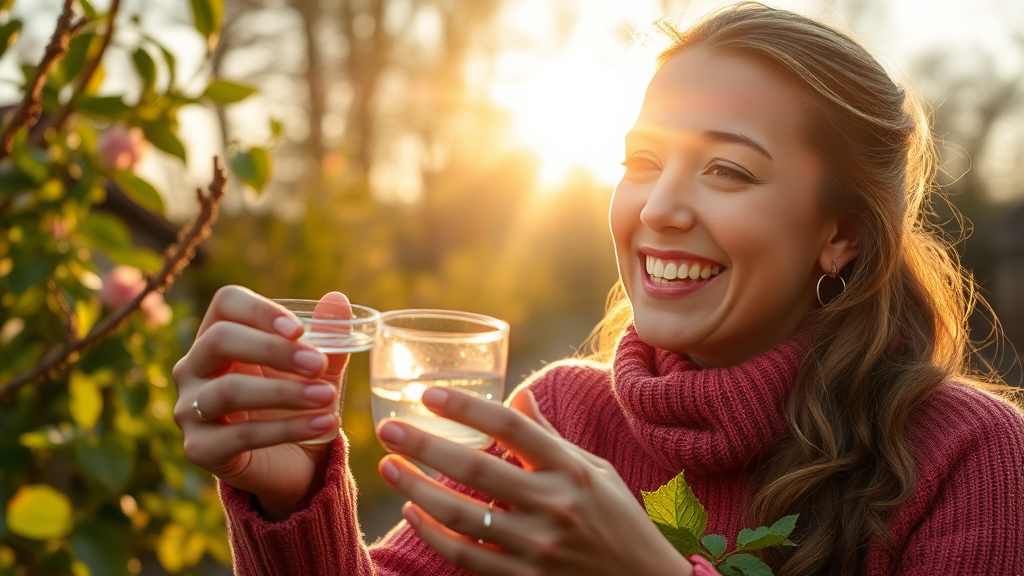 먹는 위고비 복용법 및 주의사항 (realistic 스타일)