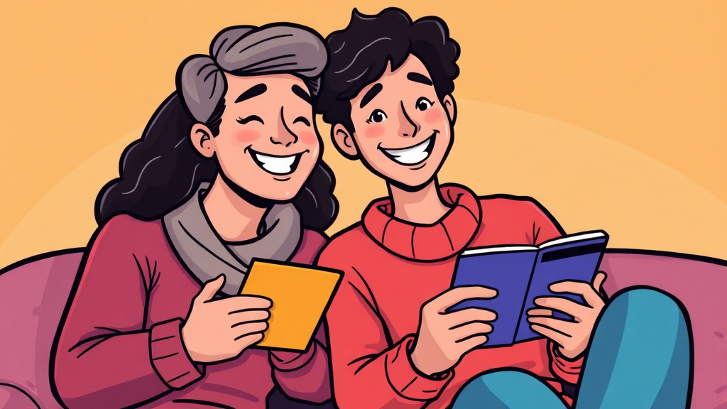 신용카드 공제 몰아주기 전략 (cartoon 스타일)