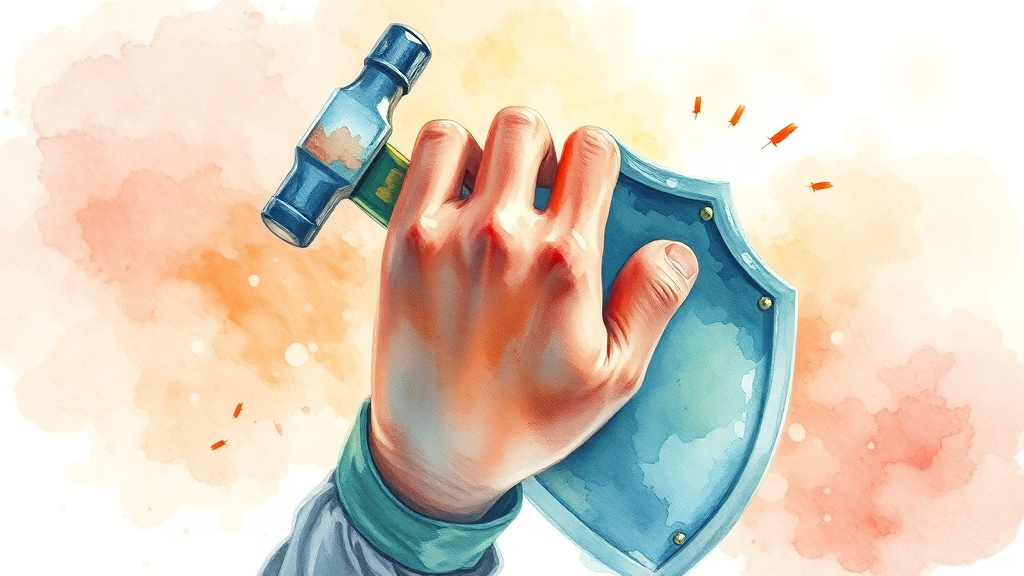 노동조합, 어떤 역할을 할까요? (watercolor 스타일)