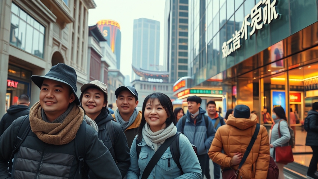 관광 시장 영향은? (realistic 스타일)