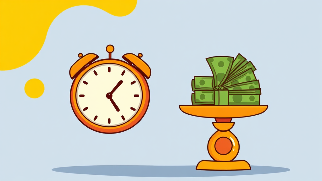 연금 수령 시기, 언제 받는 게 좋을까? (cartoon 스타일)