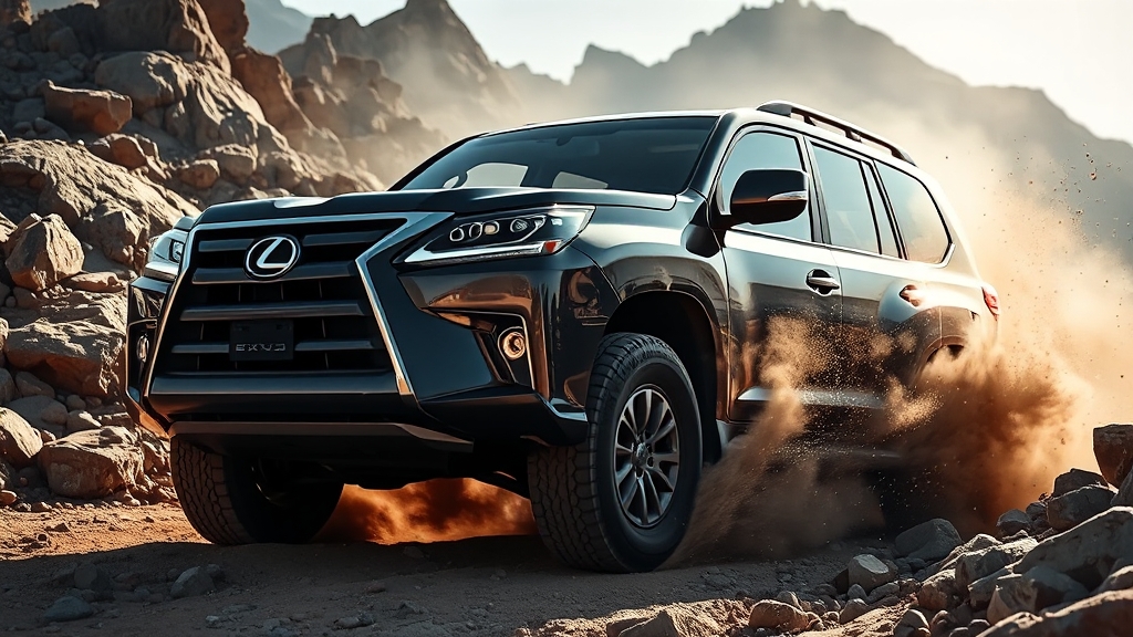 압도적인 오프로드 성능 비교 (realistic 스타일)