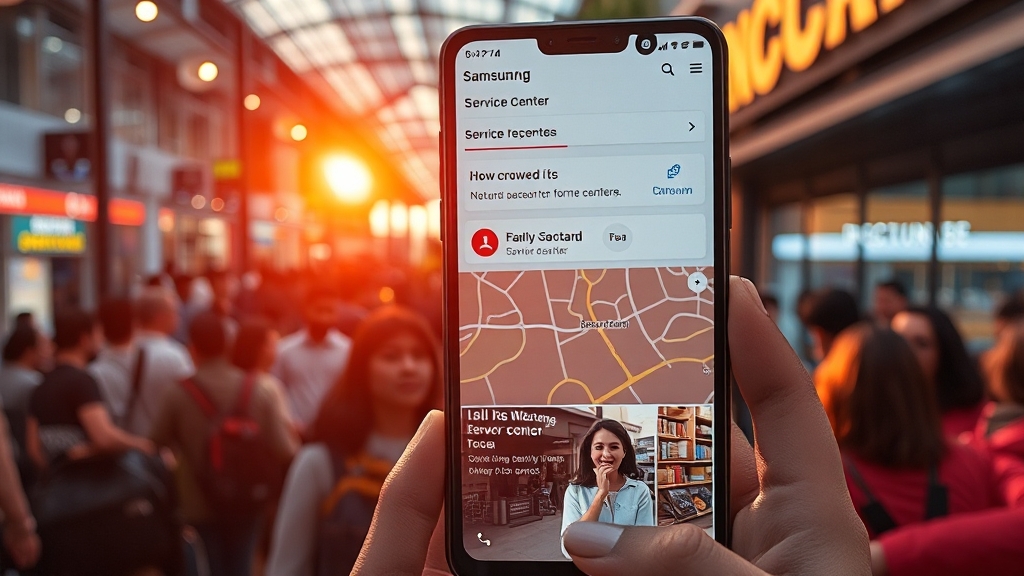 내 주변 서비스센터 찾기 (realistic 스타일)