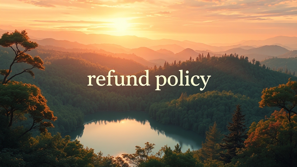 갑작스러운 취소, 환불 정책은? (illustration 스타일)