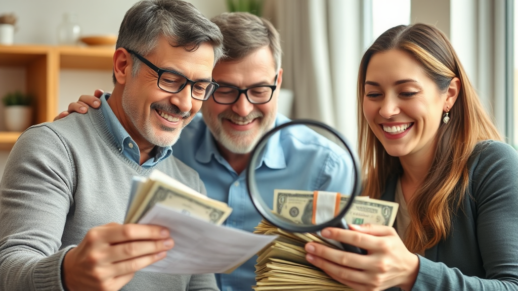 추가 공제 항목 확인 (realistic 스타일)