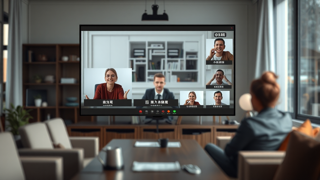 참가자 라이브 번역 사용법 (realistic 스타일)