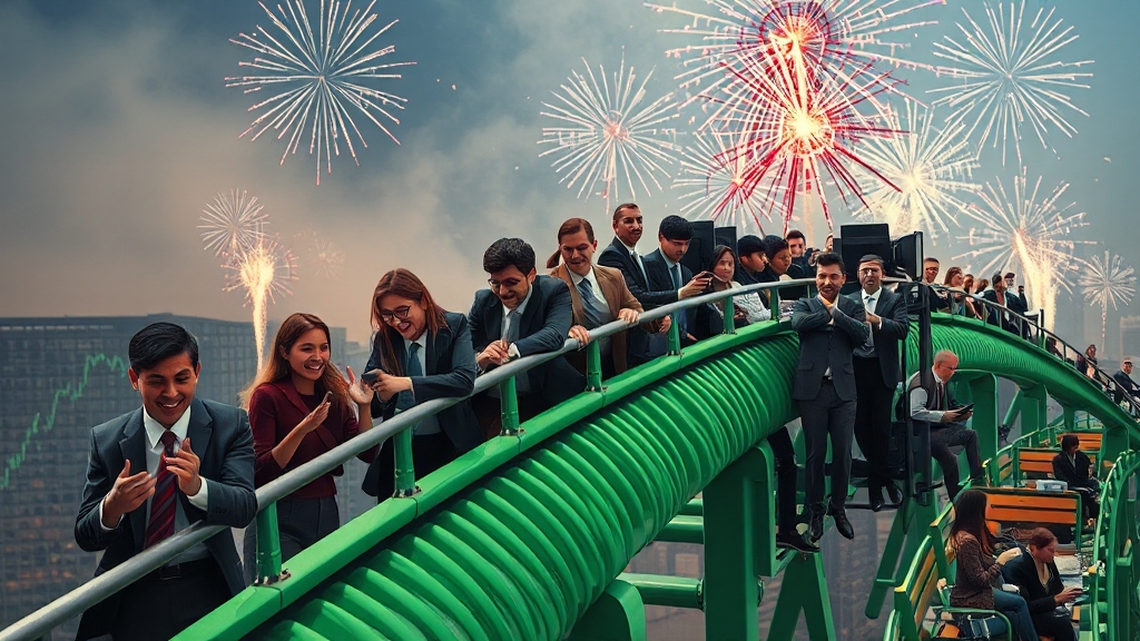 시장 특징 및 주요 이슈 분석 (realistic 스타일)