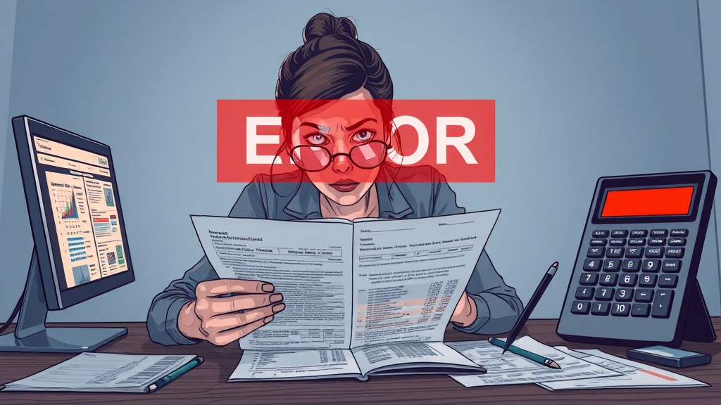 흔하게 발생하는 신고 오류 (illustration 스타일)