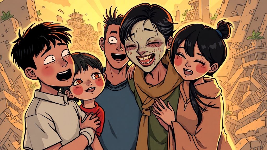 영화 ‘좀비딸’ 감상평 및 평점 (cartoon 스타일)
