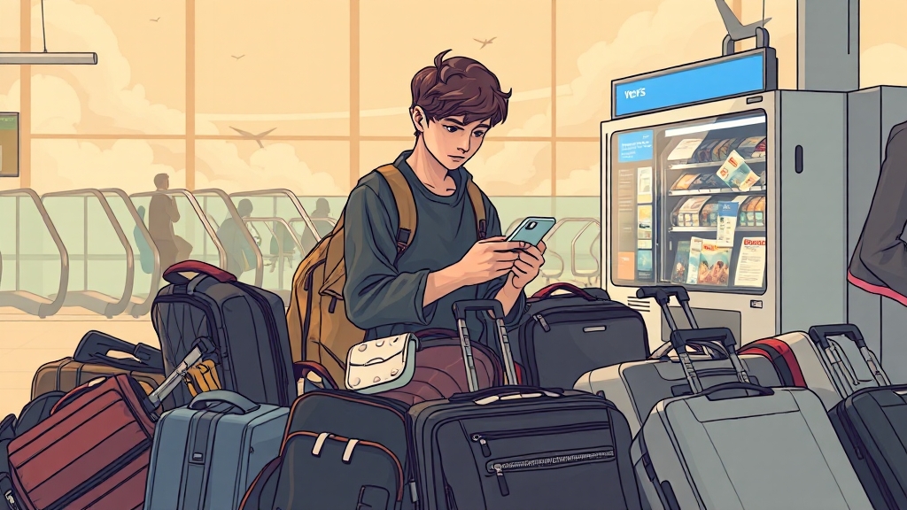 파업 발생 시 대처 요령 (illustration 스타일)