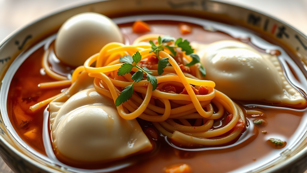 김낙영 달인, 난면 비법 분석 (realistic 스타일)