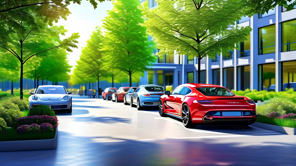 관공서 무료 주차장, 이것만 알면 당신도 주차 고수 (realistic 스타일)