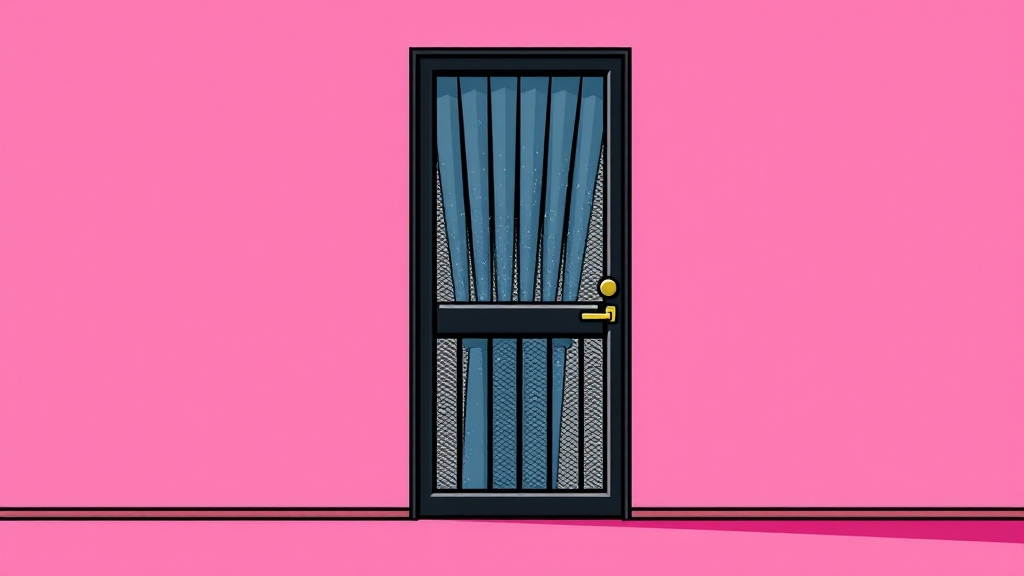 주름방충망, 왜 좋을까요? (cartoon 스타일)