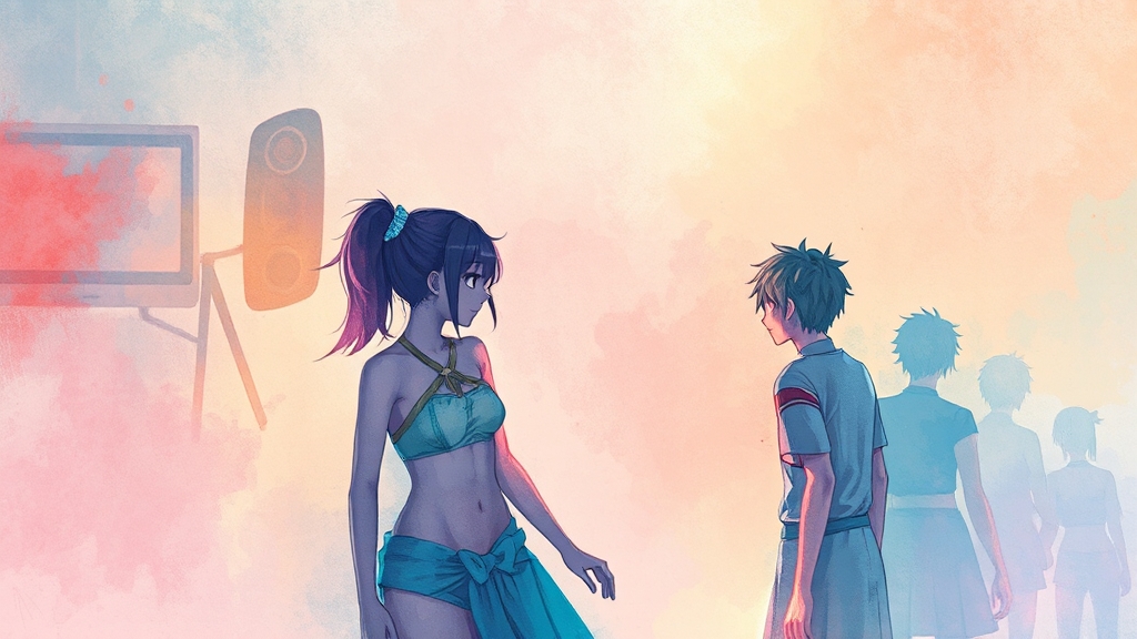 아이리스 아웃 활용 분석 (watercolor 스타일)